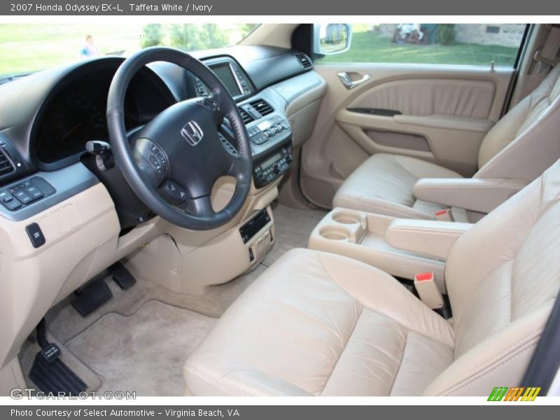Taffeta White / Ivory 2007 Honda Odyssey EX-L