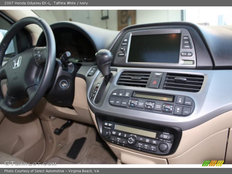 Taffeta White / Ivory 2007 Honda Odyssey EX-L