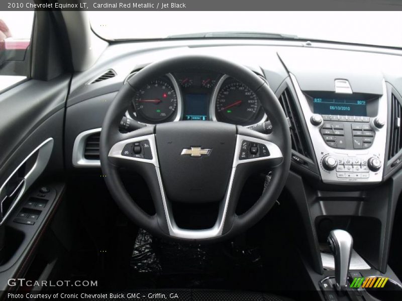 Cardinal Red Metallic / Jet Black 2010 Chevrolet Equinox LT
