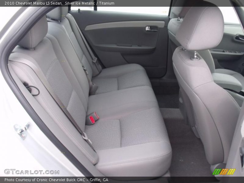 Silver Ice Metallic / Titanium 2010 Chevrolet Malibu LS Sedan