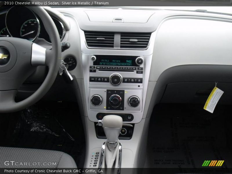 Silver Ice Metallic / Titanium 2010 Chevrolet Malibu LS Sedan
