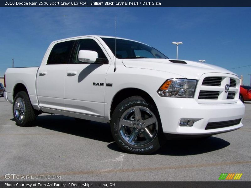 Brilliant Black Crystal Pearl / Dark Slate 2010 Dodge Ram 2500 Sport Crew Cab 4x4