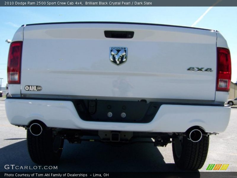 Brilliant Black Crystal Pearl / Dark Slate 2010 Dodge Ram 2500 Sport Crew Cab 4x4