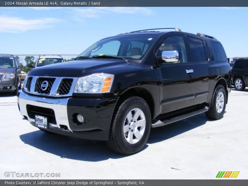 Galaxy Metallic / Sand 2004 Nissan Armada LE 4x4
