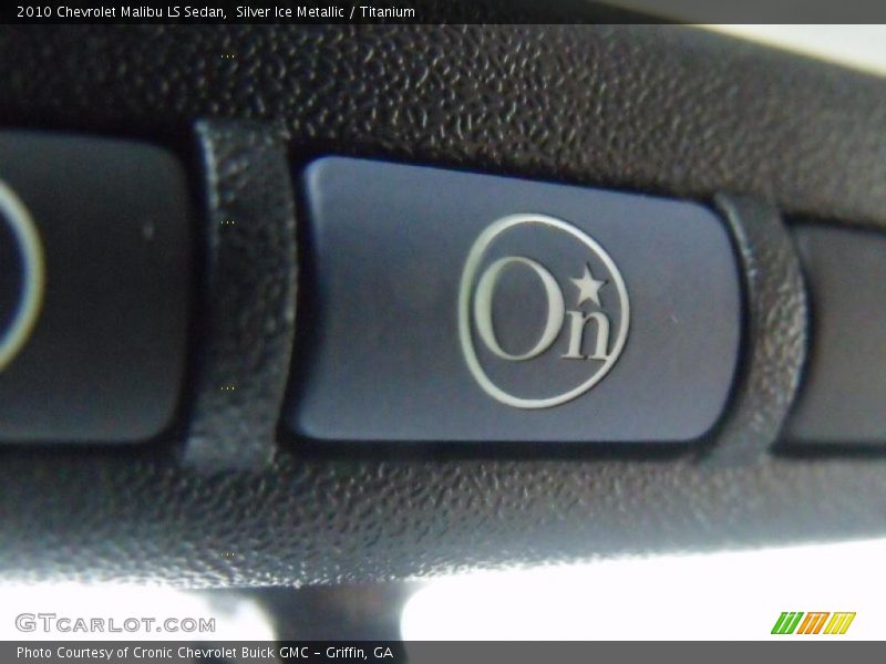 Silver Ice Metallic / Titanium 2010 Chevrolet Malibu LS Sedan