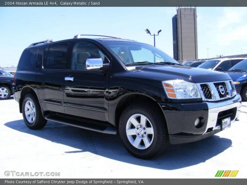 Galaxy Metallic / Sand 2004 Nissan Armada LE 4x4