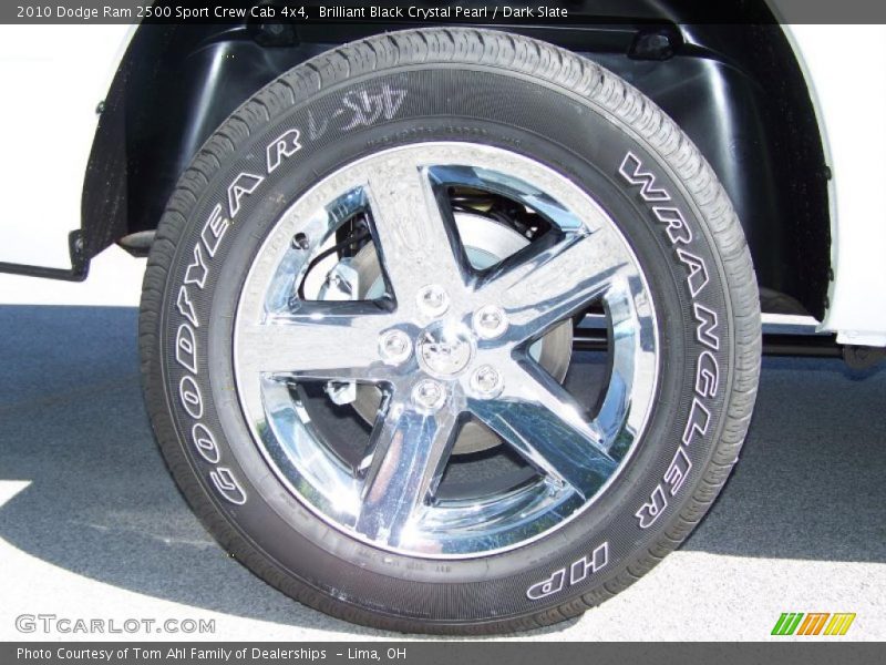 Brilliant Black Crystal Pearl / Dark Slate 2010 Dodge Ram 2500 Sport Crew Cab 4x4