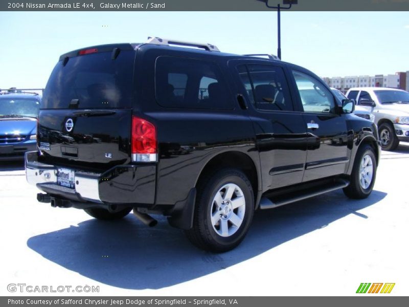 Galaxy Metallic / Sand 2004 Nissan Armada LE 4x4