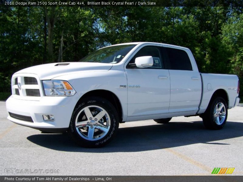 Brilliant Black Crystal Pearl / Dark Slate 2010 Dodge Ram 2500 Sport Crew Cab 4x4