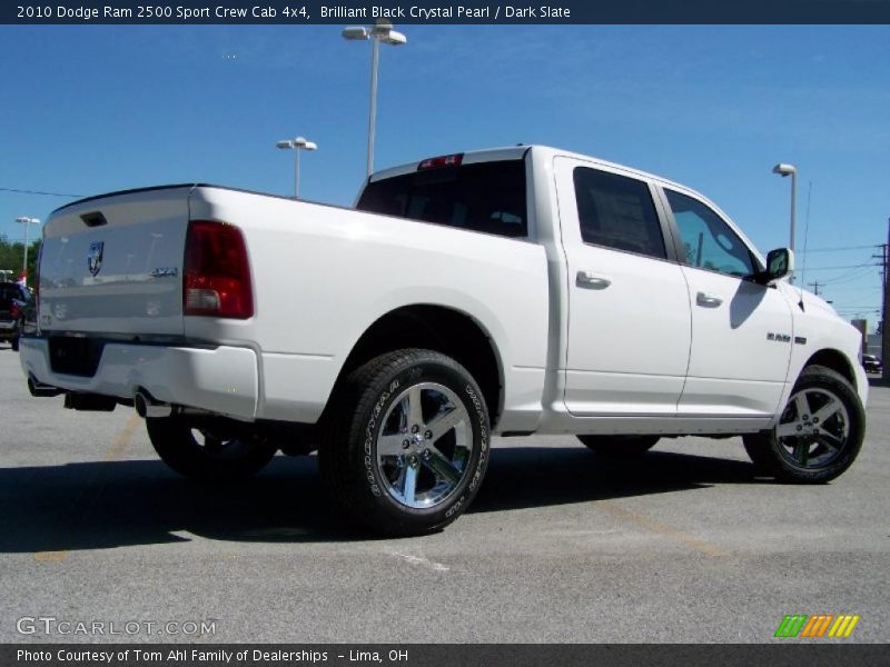 Brilliant Black Crystal Pearl / Dark Slate 2010 Dodge Ram 2500 Sport Crew Cab 4x4