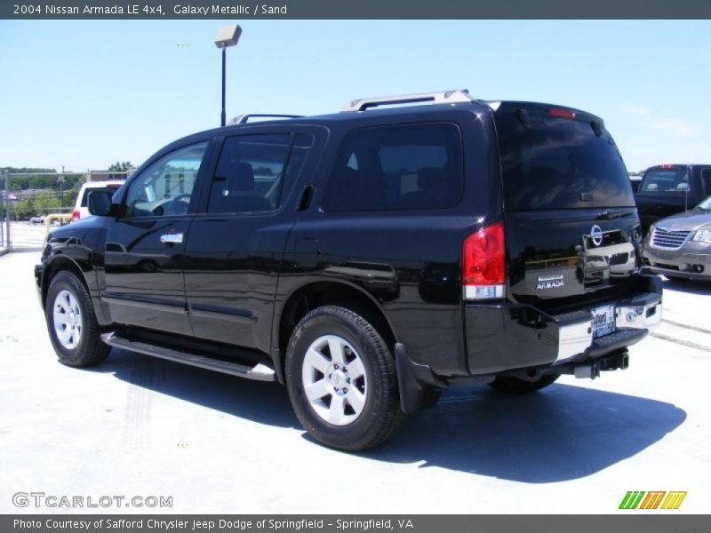 Galaxy Metallic / Sand 2004 Nissan Armada LE 4x4