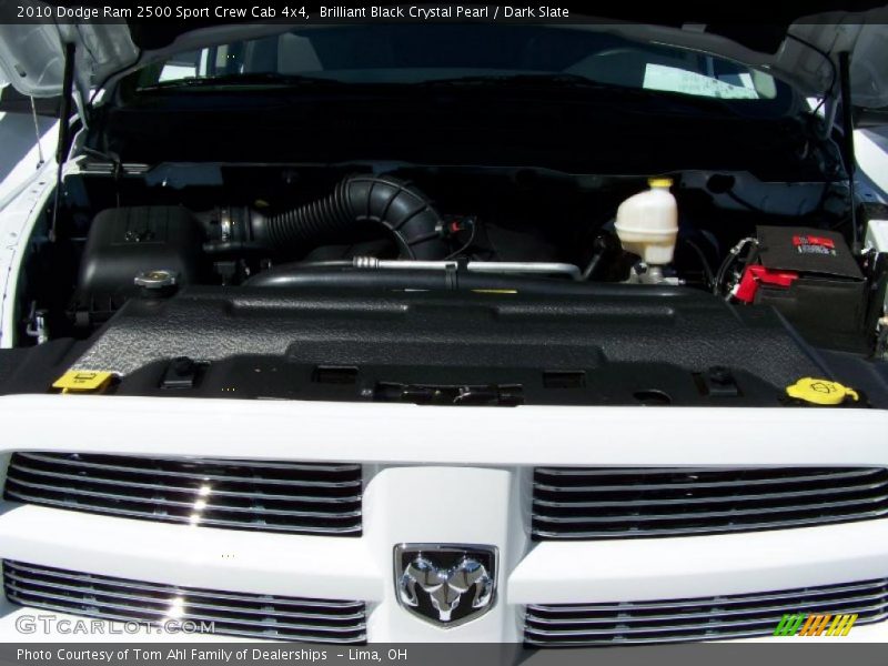 Brilliant Black Crystal Pearl / Dark Slate 2010 Dodge Ram 2500 Sport Crew Cab 4x4