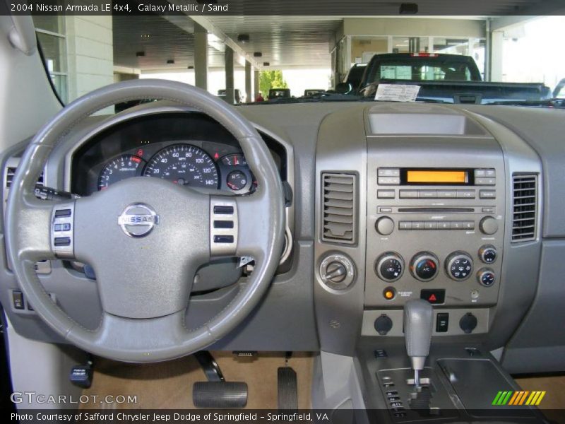 Galaxy Metallic / Sand 2004 Nissan Armada LE 4x4