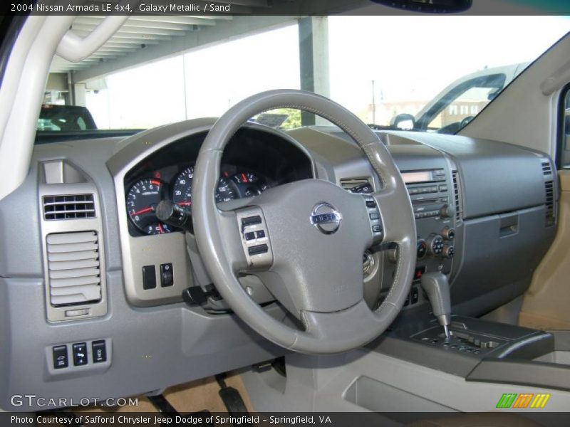 Galaxy Metallic / Sand 2004 Nissan Armada LE 4x4