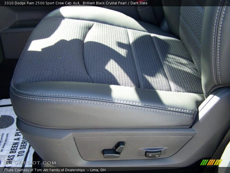 Brilliant Black Crystal Pearl / Dark Slate 2010 Dodge Ram 2500 Sport Crew Cab 4x4