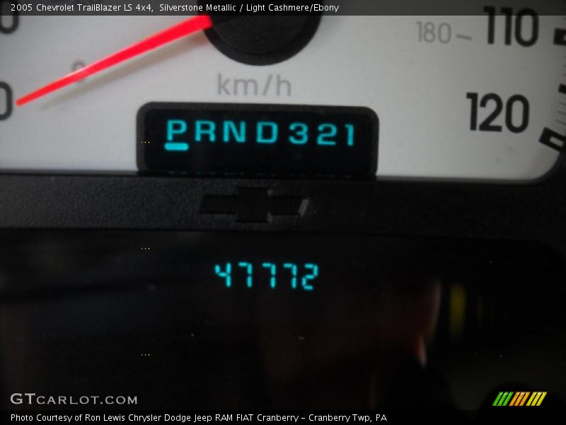 Silverstone Metallic / Light Cashmere/Ebony 2005 Chevrolet TrailBlazer LS 4x4