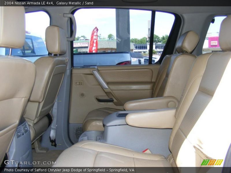 Galaxy Metallic / Sand 2004 Nissan Armada LE 4x4