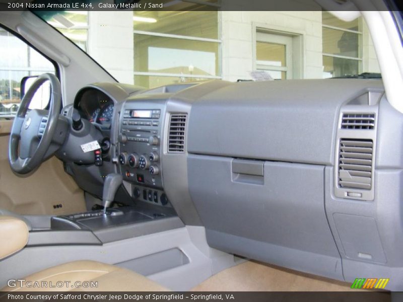 Galaxy Metallic / Sand 2004 Nissan Armada LE 4x4