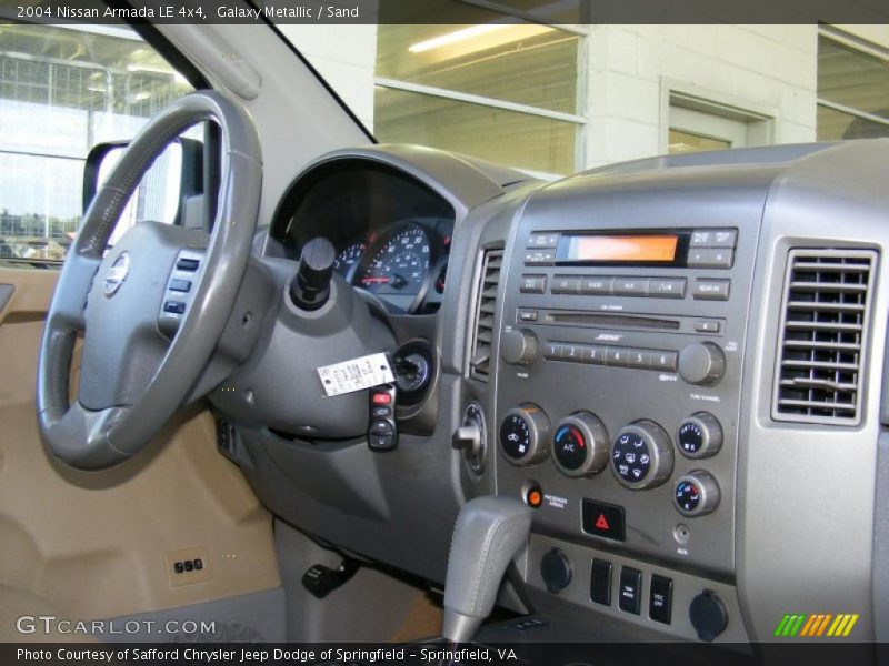 Galaxy Metallic / Sand 2004 Nissan Armada LE 4x4