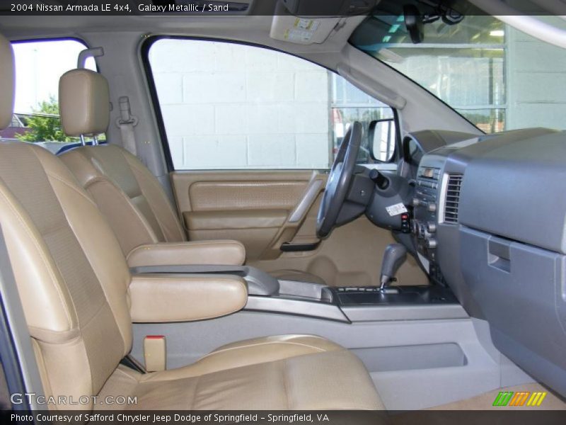 Galaxy Metallic / Sand 2004 Nissan Armada LE 4x4