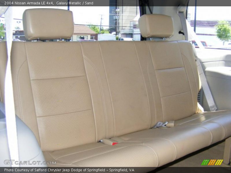 Galaxy Metallic / Sand 2004 Nissan Armada LE 4x4