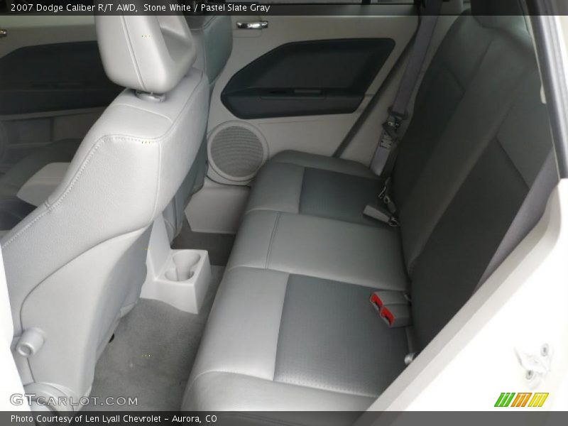 Stone White / Pastel Slate Gray 2007 Dodge Caliber R/T AWD