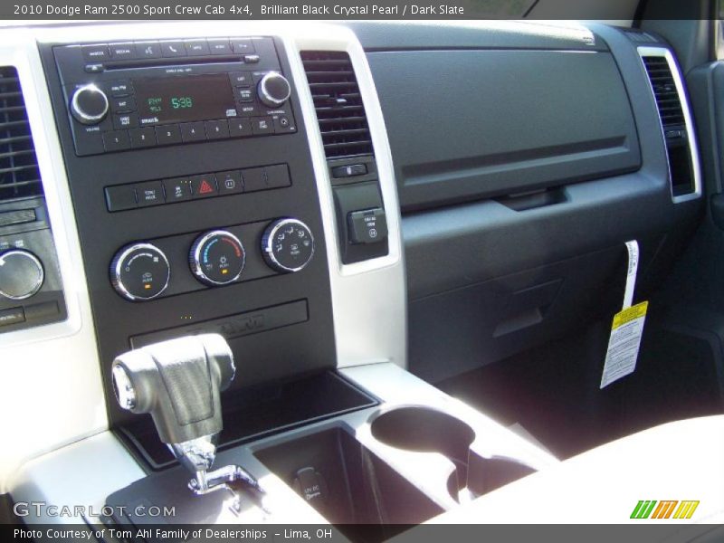 Brilliant Black Crystal Pearl / Dark Slate 2010 Dodge Ram 2500 Sport Crew Cab 4x4