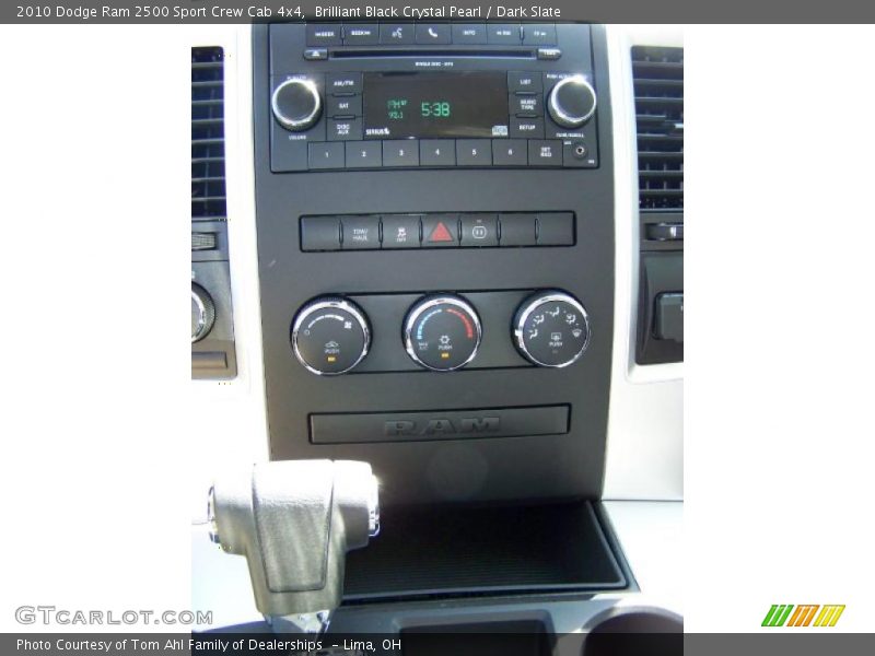 Brilliant Black Crystal Pearl / Dark Slate 2010 Dodge Ram 2500 Sport Crew Cab 4x4