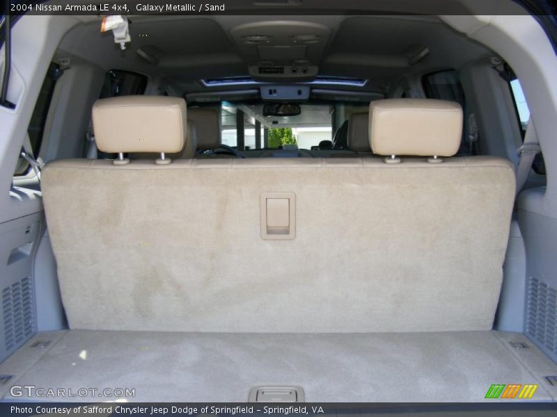 Galaxy Metallic / Sand 2004 Nissan Armada LE 4x4