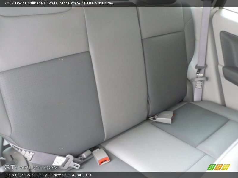 Stone White / Pastel Slate Gray 2007 Dodge Caliber R/T AWD