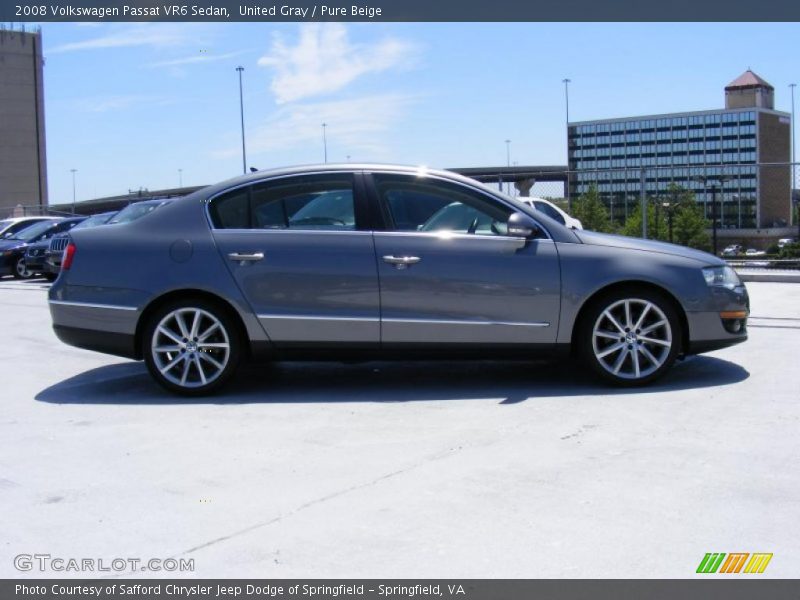 United Gray / Pure Beige 2008 Volkswagen Passat VR6 Sedan