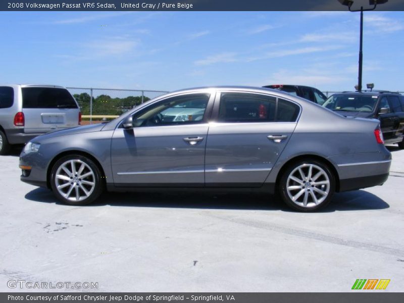 United Gray / Pure Beige 2008 Volkswagen Passat VR6 Sedan