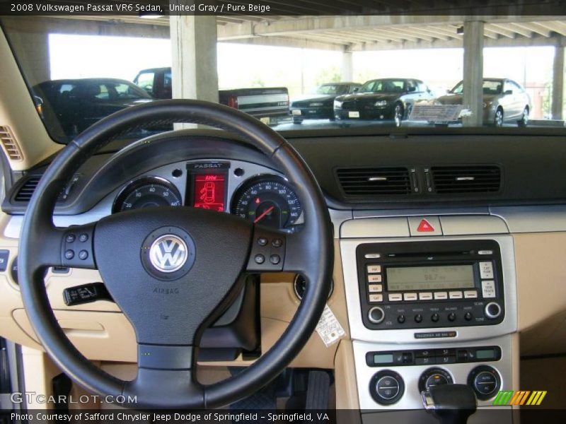 United Gray / Pure Beige 2008 Volkswagen Passat VR6 Sedan