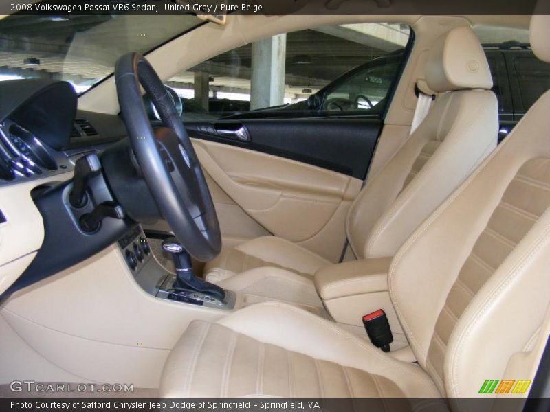United Gray / Pure Beige 2008 Volkswagen Passat VR6 Sedan