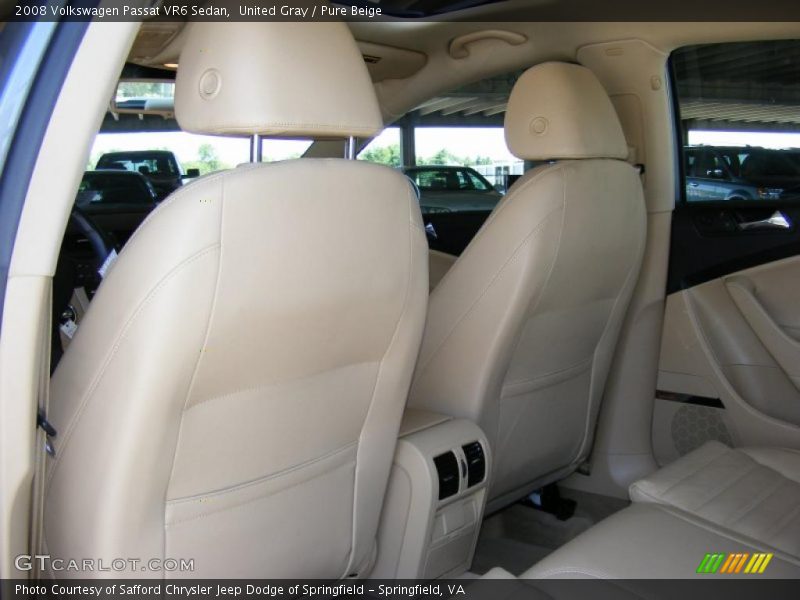 United Gray / Pure Beige 2008 Volkswagen Passat VR6 Sedan