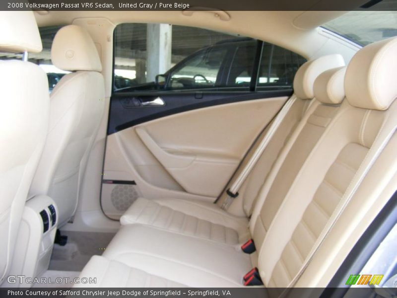 United Gray / Pure Beige 2008 Volkswagen Passat VR6 Sedan