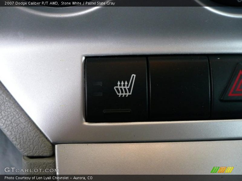 Stone White / Pastel Slate Gray 2007 Dodge Caliber R/T AWD