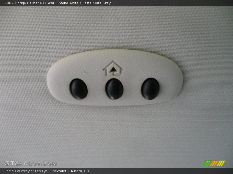 Stone White / Pastel Slate Gray 2007 Dodge Caliber R/T AWD