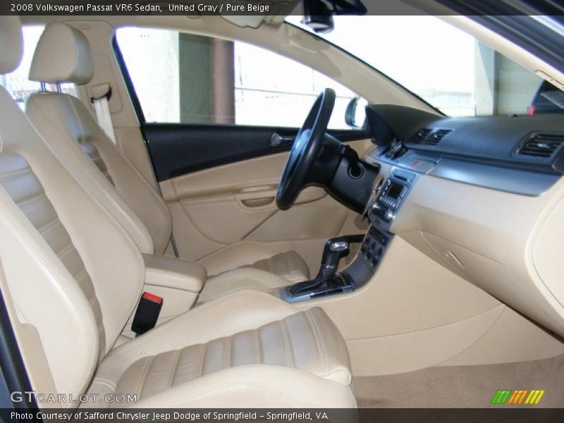 United Gray / Pure Beige 2008 Volkswagen Passat VR6 Sedan