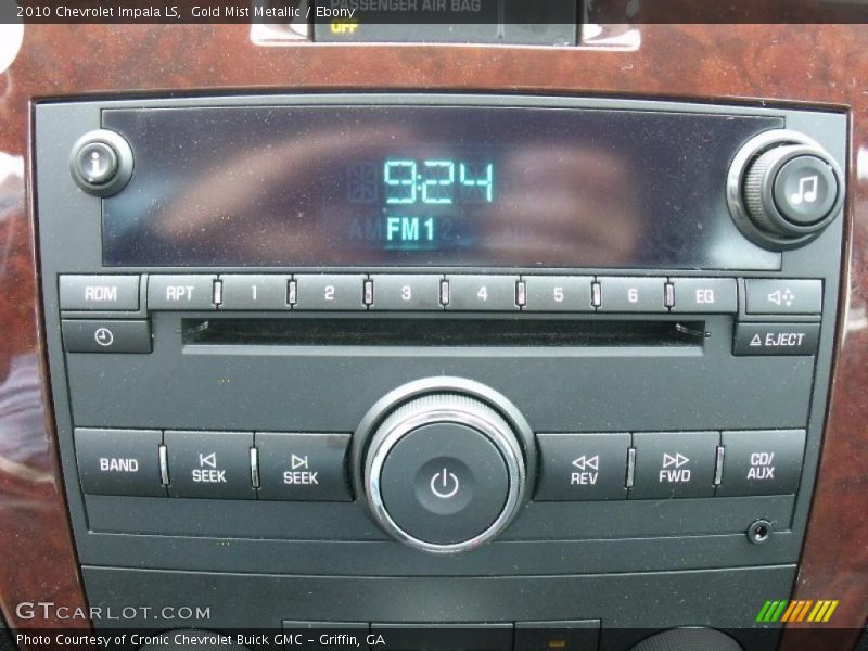 Gold Mist Metallic / Ebony 2010 Chevrolet Impala LS