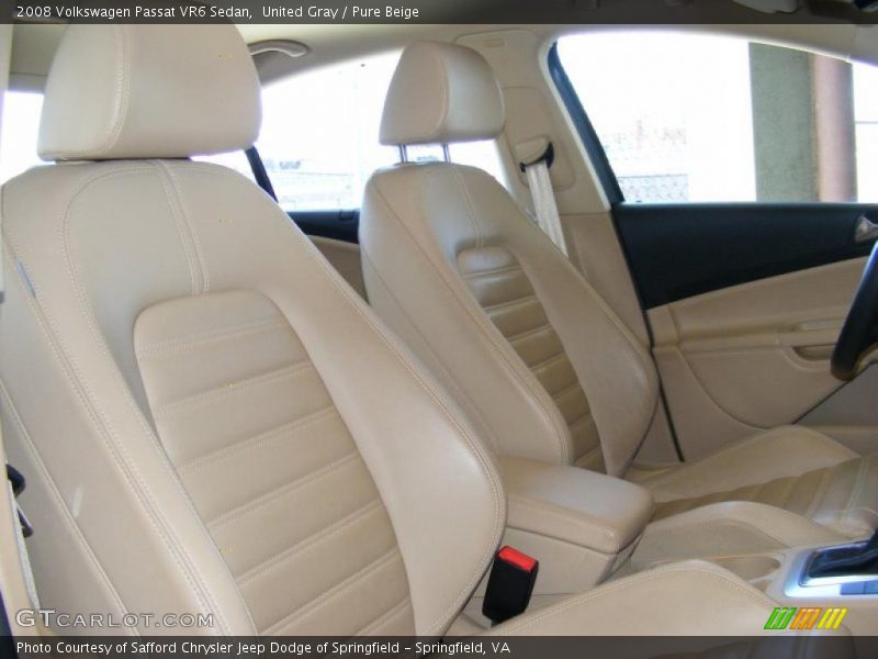 United Gray / Pure Beige 2008 Volkswagen Passat VR6 Sedan