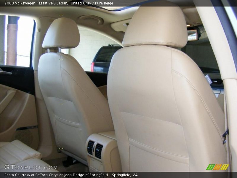 United Gray / Pure Beige 2008 Volkswagen Passat VR6 Sedan