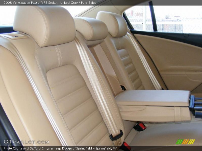 United Gray / Pure Beige 2008 Volkswagen Passat VR6 Sedan
