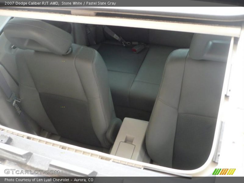 Stone White / Pastel Slate Gray 2007 Dodge Caliber R/T AWD