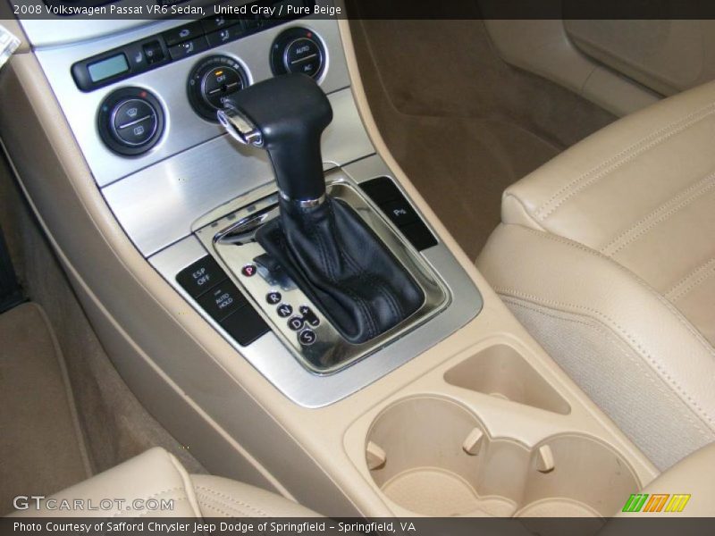 United Gray / Pure Beige 2008 Volkswagen Passat VR6 Sedan