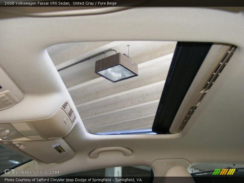 United Gray / Pure Beige 2008 Volkswagen Passat VR6 Sedan