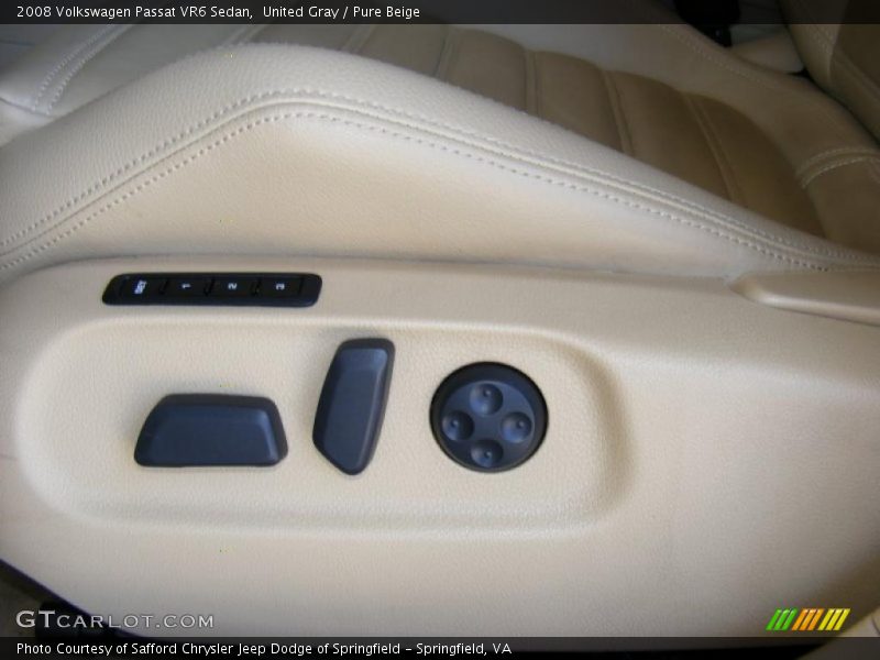 United Gray / Pure Beige 2008 Volkswagen Passat VR6 Sedan
