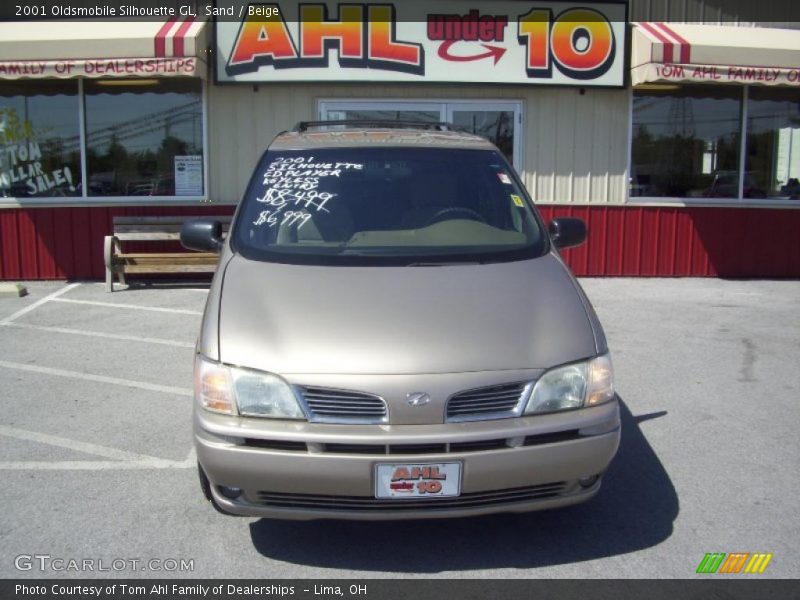Sand / Beige 2001 Oldsmobile Silhouette GL