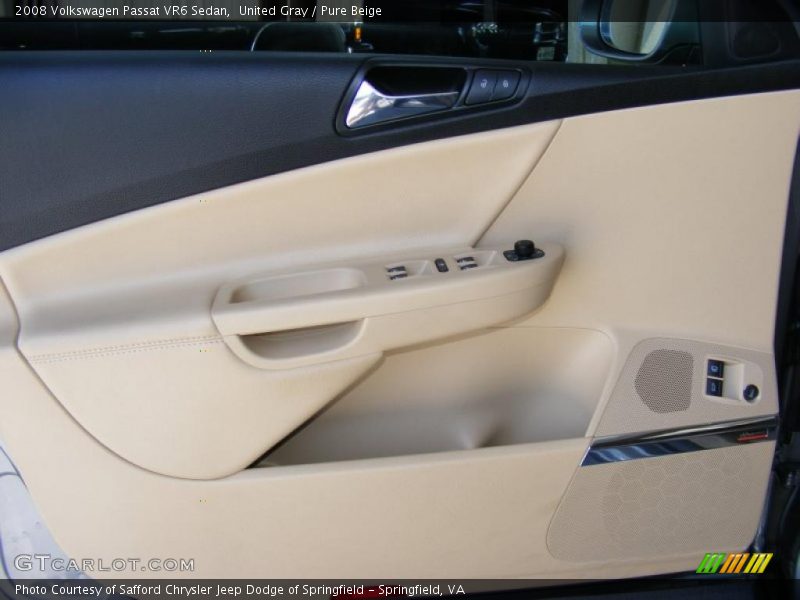 United Gray / Pure Beige 2008 Volkswagen Passat VR6 Sedan