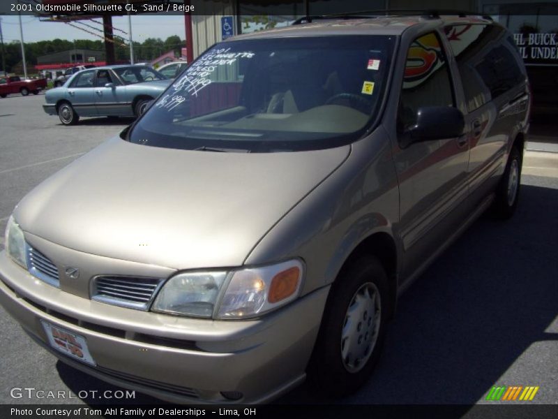 Sand / Beige 2001 Oldsmobile Silhouette GL